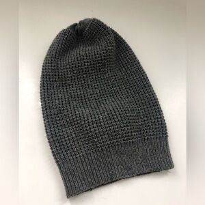 Grey Hipster slouch toque O/S